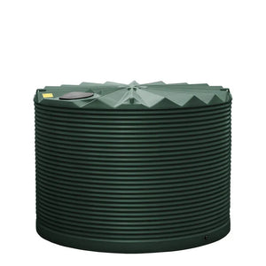 16601 - Tanks - Molasses Tank with Lid & 3" Outlet 14,000L - Heritage Green - Austral Ag