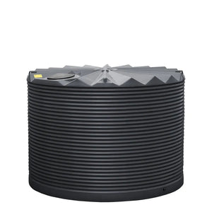 16603 - Tanks - Molasses Tank with Lid & 3" Outlet 14,000L - Metal Grey - Austral Ag