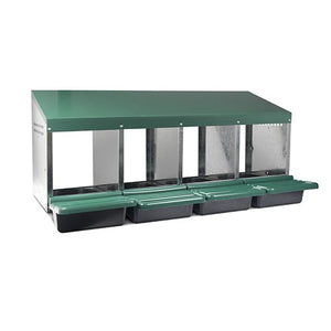 14631 - Animal Accessories - Nesting Box Metal & Plastic Inside Four Hole - Austral Ag