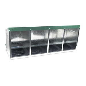 14628 - Animal Accessories - Nesting Box Metal & Plastic Outside Four Hole - Austral Ag