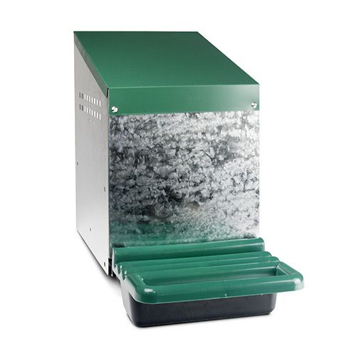 14625 - Animal Accessories - Nesting Box Metal & Plastic Outside Single Hole - Austral Ag