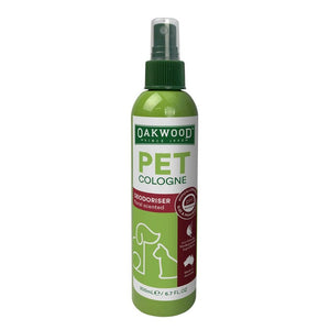 14355 - Animal Accessories - Oakwood Pet Odour Eliminator Cologne Spray 200ml - Austral Ag