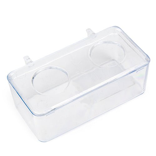 14698 - Animal Accessories - Plastic Bird Feeder 2 Hole - Austral Ag