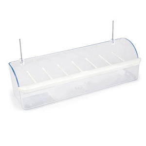 14697 - Animal Accessories - Plastic Bird Feeder with Dividers - 22cm - Austral Ag