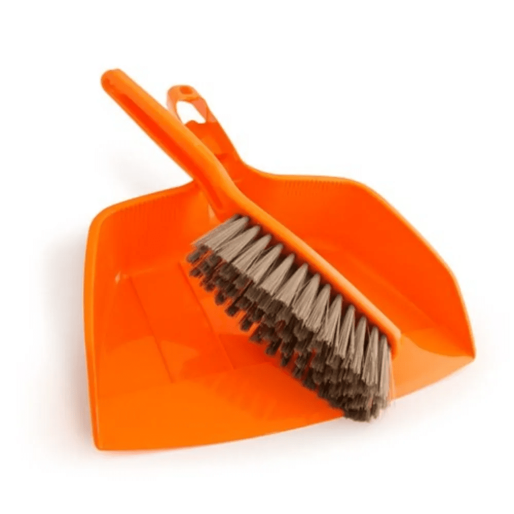 18182 - Hardware - Plastic Dustpan & Brush - Austral Ag