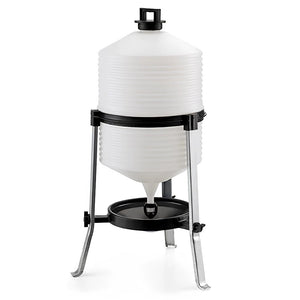 14465 - Animal Accessories - Plastic Tripod Poultry Drinker with Metal Legs - 30L - Austral Ag