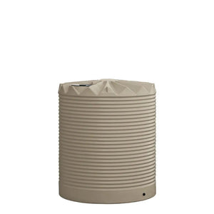 17460 - Tanks - Poly Rainwater Tank 5,000L - Beige - Austral Ag