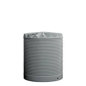 17459 - Tanks - Poly Rainwater Tank 5,000L - Armour Grey - Austral Ag