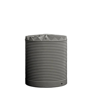 17502 - Tanks - Poly Rainwater Tank 5,000L - Slate Grey - Austral Ag