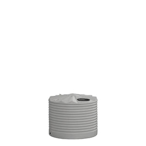 17288 - Tanks - Poly Rainwater Tank Low Profile 1,100L - Gull Grey - Austral Ag