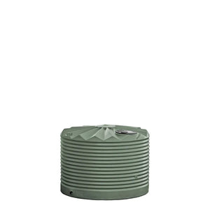 17342 - Tanks - Poly Rainwater Tank Low Profile 2,250L - Mist Green - Austral Ag