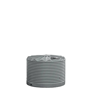 17328 - Tanks - Poly Rainwater Tank Low Profile 2,250L - Armour Grey - Austral Ag
