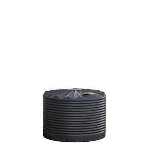 17339 - Tanks - Poly Rainwater Tank Low Profile 2,250L - Metal Grey - Austral Ag