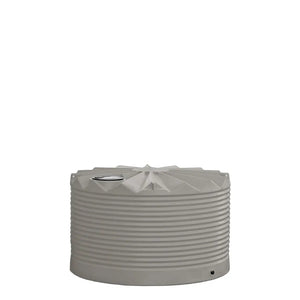 17389 - Tanks - Poly Rainwater Tank Low Profile 4,000L - Birch Grey - Austral Ag
