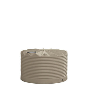 17388 - Tanks - Poly Rainwater Tank Low Profile 4,000L - Beige - Austral Ag