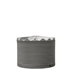 17491 - Tanks - Poly Rainwater Tank Low Profile 5,000L - Slate Grey - Austral Ag