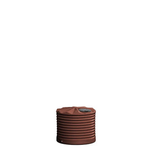 17194 - Tanks - Poly Rainwater Tank Low Profile 550L - Heritage Red - Austral Ag