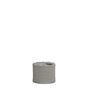 17186 - Tanks - Poly Rainwater Tank Low Profile 550L - Birch Grey - Austral Ag