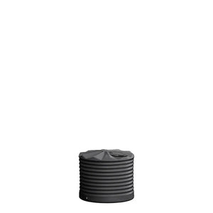 17188 - Tanks - Poly Rainwater Tank Low Profile 550L - Dark Grey - Austral Ag