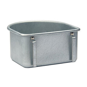 18597 - Animal Accessories - Poultry D Feeder Galvanised Steel with Hooks - 10.5cm - Austral Ag