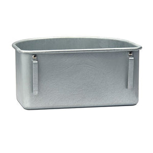 18598 - Animal Accessories - Poultry D Feeder Galvanised Steel with Hooks - 15.5cm - Austral Ag