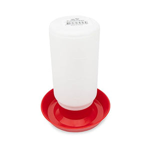 14440 - Animal Accessories - Poultry Drinker Straight - Red - 1L - Austral Ag