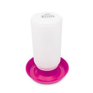 14438 - Animal Accessories - Poultry Drinker Straight - Pink - 1L - Austral Ag