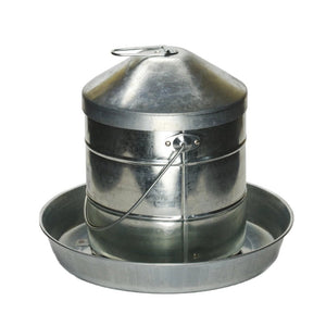 18302 - Animal Accessories - Poultry Feeder Stainless Steel - 9kg - Austral Ag