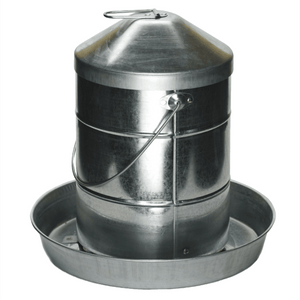 18299 - Animal Accessories - Poultry Feeder Stainless Steel - 12kg - Austral Ag