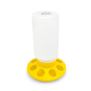 14544 - Animal Accessories - Poultry Feeder Straight - Yellow - 1kg - Austral Ag