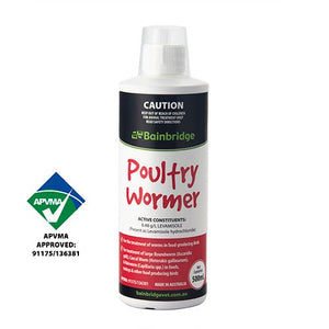 18546 - Animal Health - Poultry Wormer Treatment - 500ml - Austral Ag