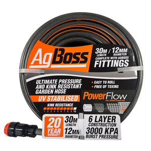 18137 - Hardware - Premium Hose Fitted - 12mm x 30m - Austral Ag