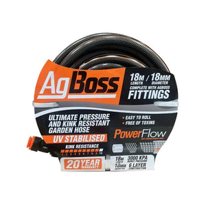 18141 - Hardware - Premium Hose Fitted - 18mm x 18m - Austral Ag