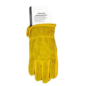 18868 - Hardware - Premium Leather Gloves with Palm and Back Protection - Small - Austral Ag