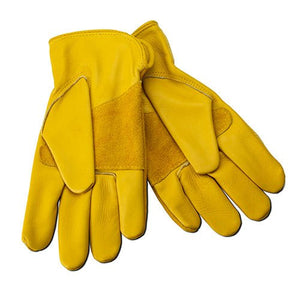18868 - Hardware - Premium Leather Gloves with Palm and Back Protection - Small - Austral Ag