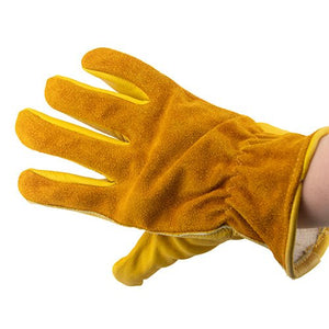 18868 - Hardware - Premium Leather Gloves with Palm and Back Protection - Small - Austral Ag