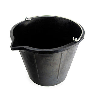 13683 - Animal Accessories - Recycled Rubber Bucket - 10 Ltr - Austral Ag