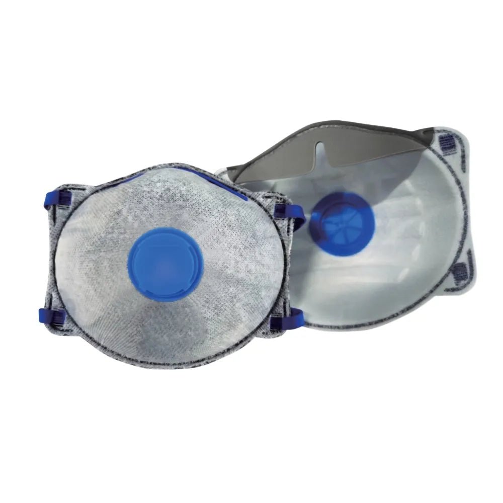 18382 - Hardware - Respirator Mask P2 Carbon with valve - 10PK - Austral Ag