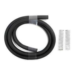 15062 - Animal Health - Santoprene Black Tubing - 6.4mm x 1.25m - Austral Ag