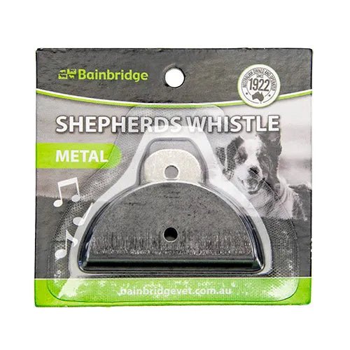 Shepherds Whistle - Metal - Animal Accessories - Austral Ag