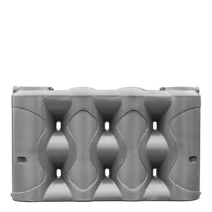 17600 - Tanks - Slimline Low Profile Poly Rainwater Tank 3,000L - Gull Grey - Austral Ag