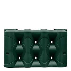 17601 - Tanks - Slimline Low Profile Poly Rainwater Tank 3,000L - Heritage Green - Austral Ag