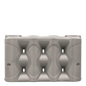 17594 - Tanks - Slimline Low Profile Poly Rainwater Tank 3,000L - Birch Grey - Austral Ag