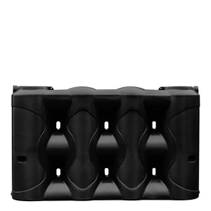 17595 - Tanks - Slimline Low Profile Poly Rainwater Tank 3,000L - Black - Austral Ag