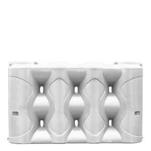 17612 - Tanks - Slimline Low Profile Poly Rainwater Tank 3,000L - Tank White - Austral Ag