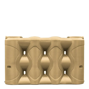 17597 - Tanks - Slimline Low Profile Poly Rainwater Tank 3,000L - Desert Haze - Austral Ag