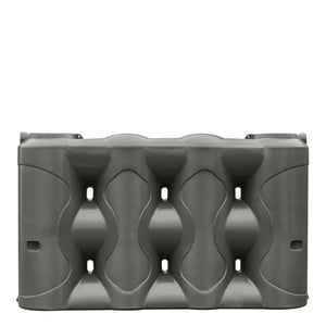 17611 - Tanks - Slimline Low Profile Poly Rainwater Tank 3,000L - Slate Grey - Austral Ag