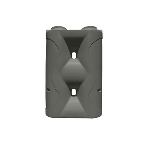17526 - Tanks - Slimline Poly Rainwater Tank 1,500L - Slate Grey - Austral Ag