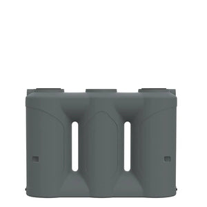 17531 - Tanks - Slimline Poly Rainwater Tank 2,000L - Armour Grey - Austral Ag