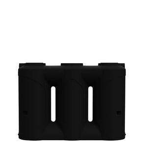 17534 - Tanks - Slimline Poly Rainwater Tank 2,000L - Black - Austral Ag